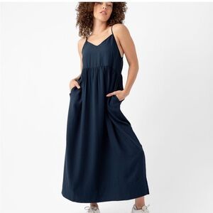 Maxi sundress with adjustable straps